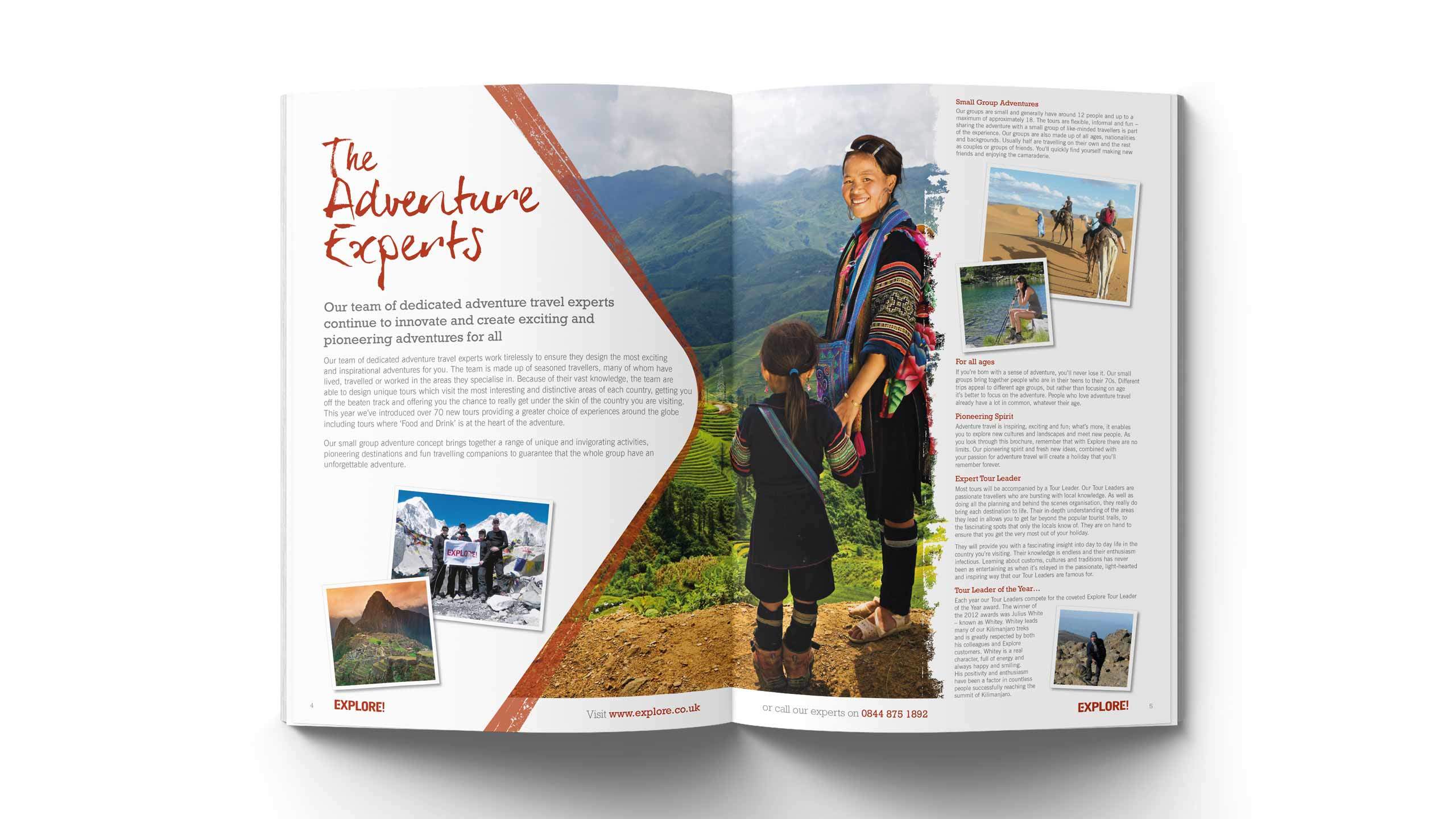 adventure travel brochure design adventure experts pages explore worldwide