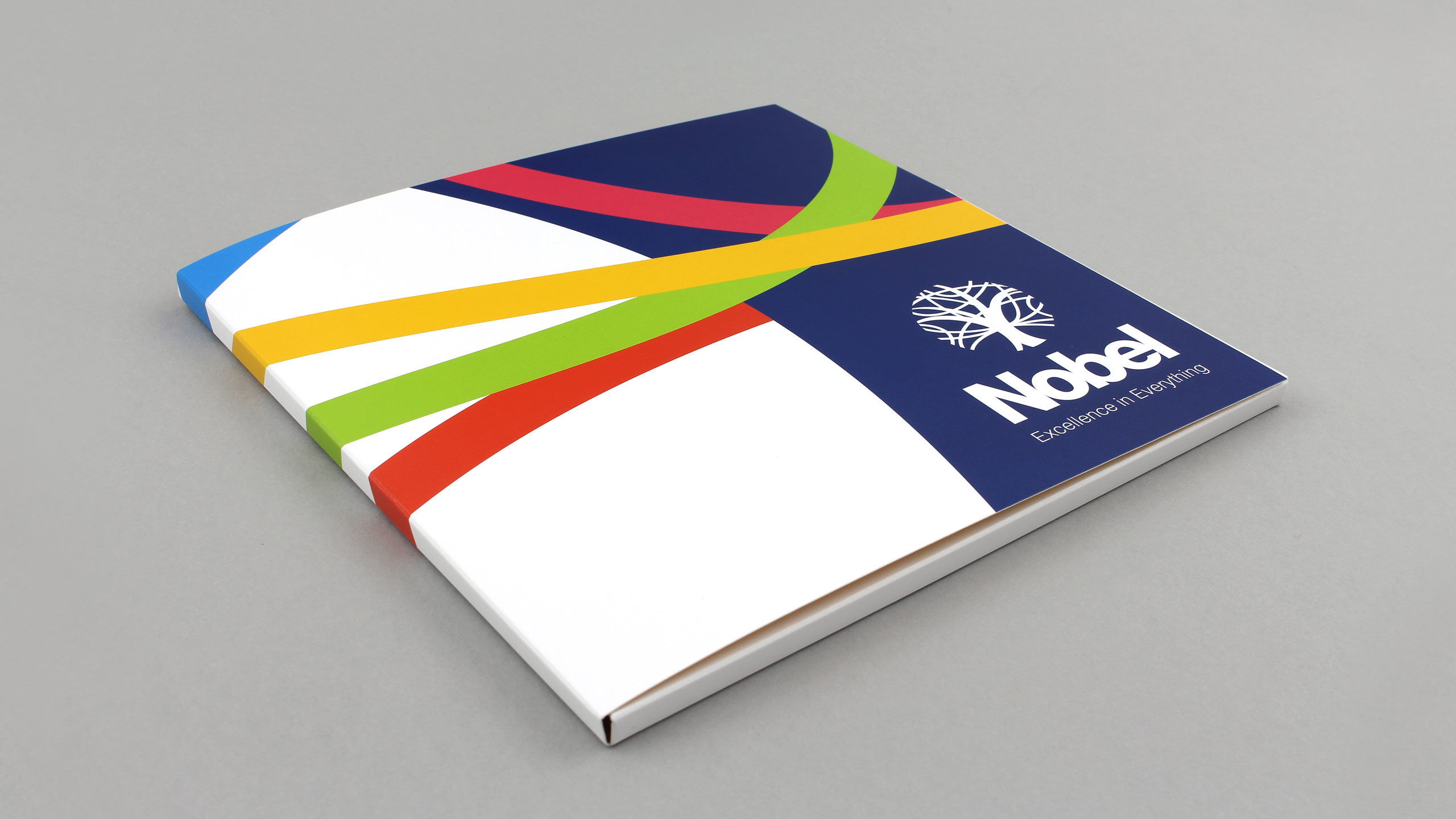 secondary school brochure design prospectus folder the nobel school