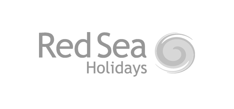 tour operator client grey logo design red sea holidays