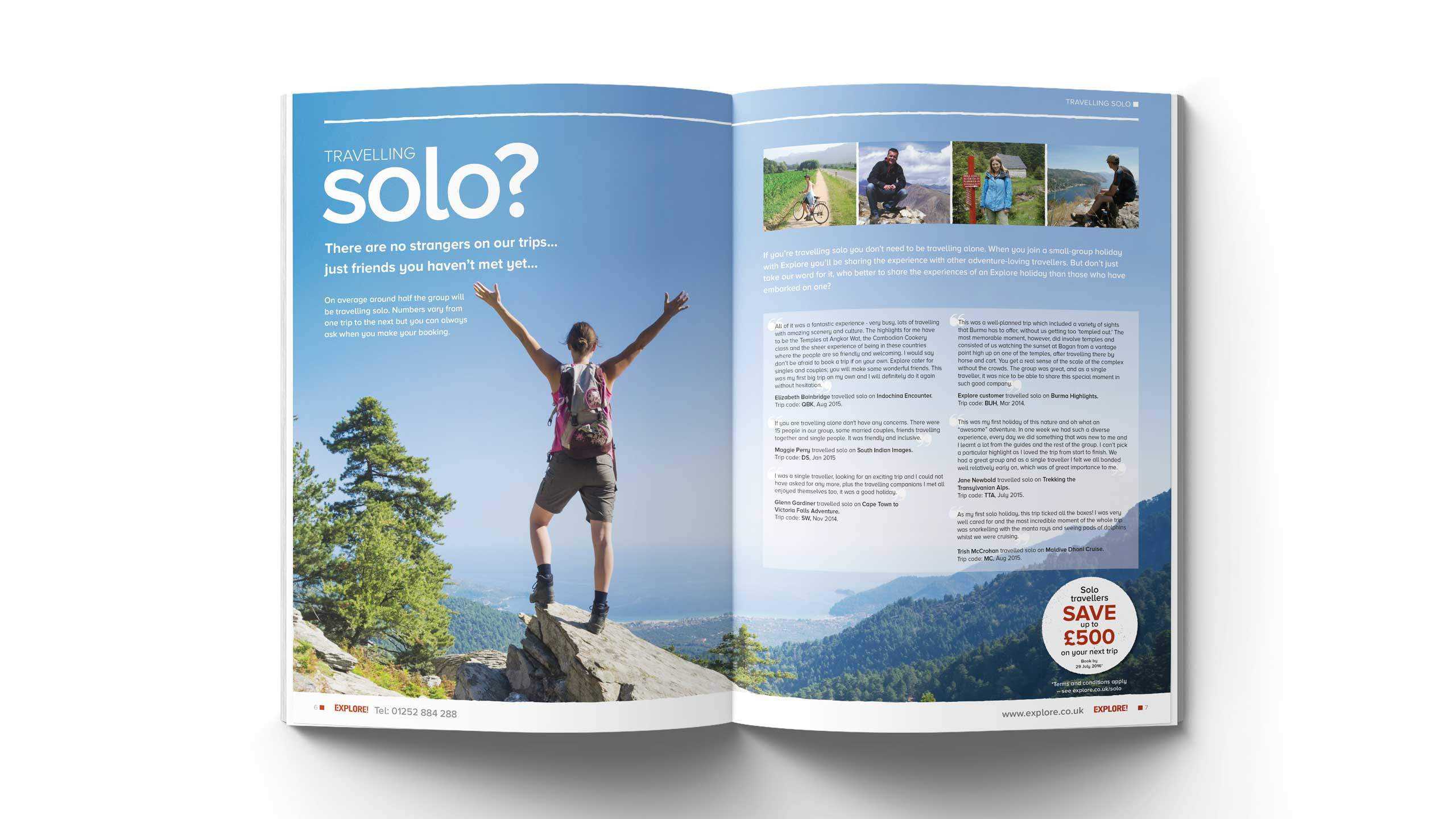 travel magazine brochure design travelling solo pages longitude