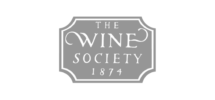 wine co operative client grey logo design the wine society